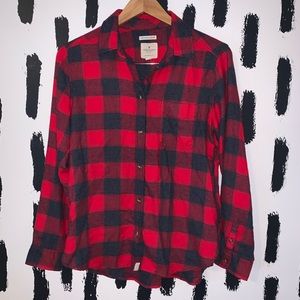 American Eagle boyfriend fit flannel